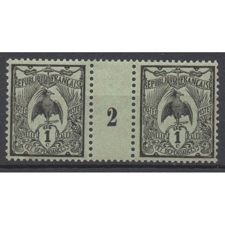 Timbre de collection Nouvelle-Caledonie - 0088 Millésime 2 (1912)