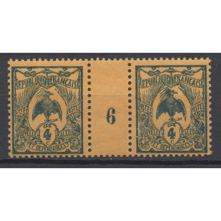 Timbre de collection Nouvelle-Caledonie - 0090 Millésime 6 (1926)