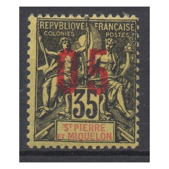 Timbre de collection Saint-Pierre et Miquelon - 0100A