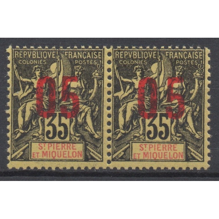 Timbre de collection Saint-Pierre et Miquelon - 0100Aa