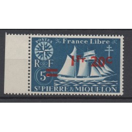 Timbre de collection Saint-Pierre et Miquelon - 0318a