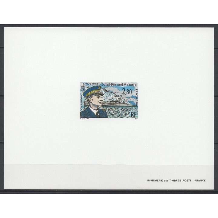 Timbre de collection Saint-Pierre et Miquelon - 0592 - Epreuve de Luxe