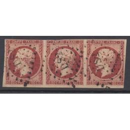 Timbre de collection France - 0017A Bande de Trois