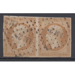 Timbre de collection France - 0013B Paire Horizontale