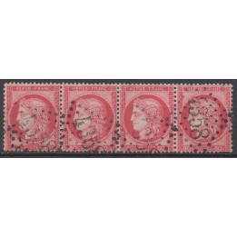 Timbre de collection France - 0057 Bande de Quatre