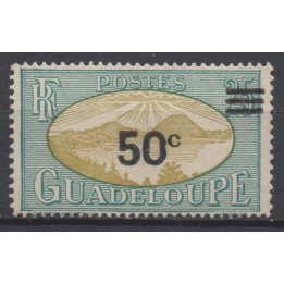 Timbre de collection Guadeloupe - 166c