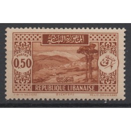 Timbre de collection Grand Liban - 131a