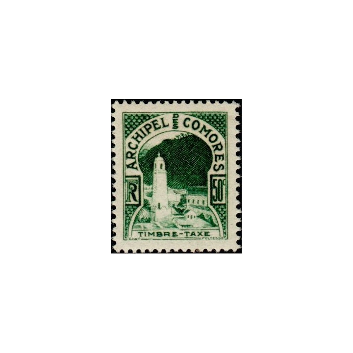 Comores - Taxe 1