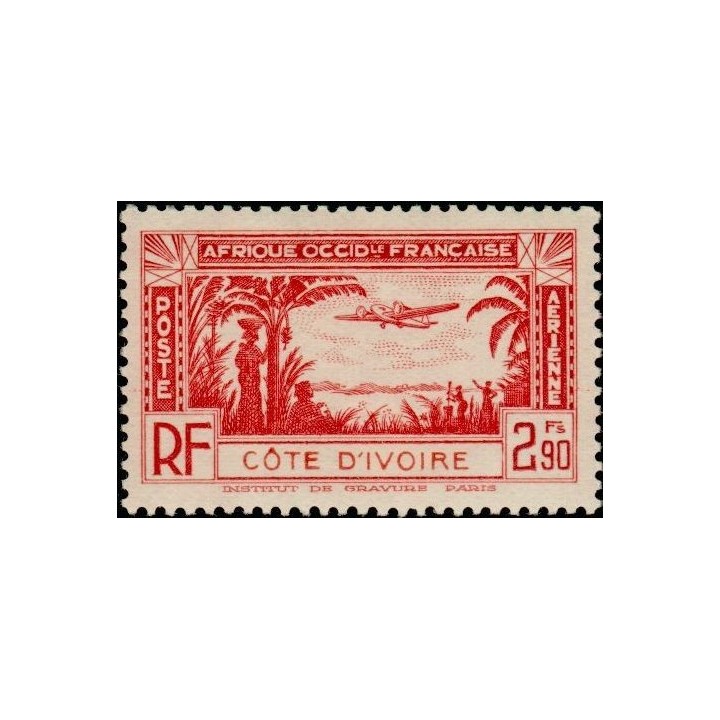 Cote d\'Ivoire - Poste Aérienne 02