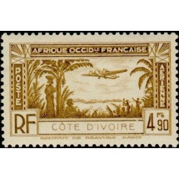Cote d\'Ivoire - Poste Aérienne 04