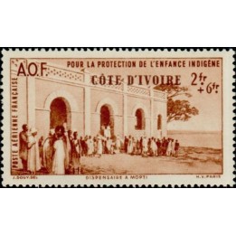 Cote d\'Ivoire - Poste Aérienne 07