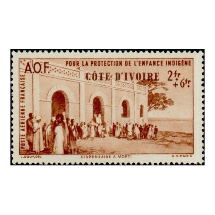 Cote d\'Ivoire - Poste Aérienne 07