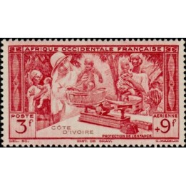 Cote d\'Ivoire - Poste Aérienne 08
