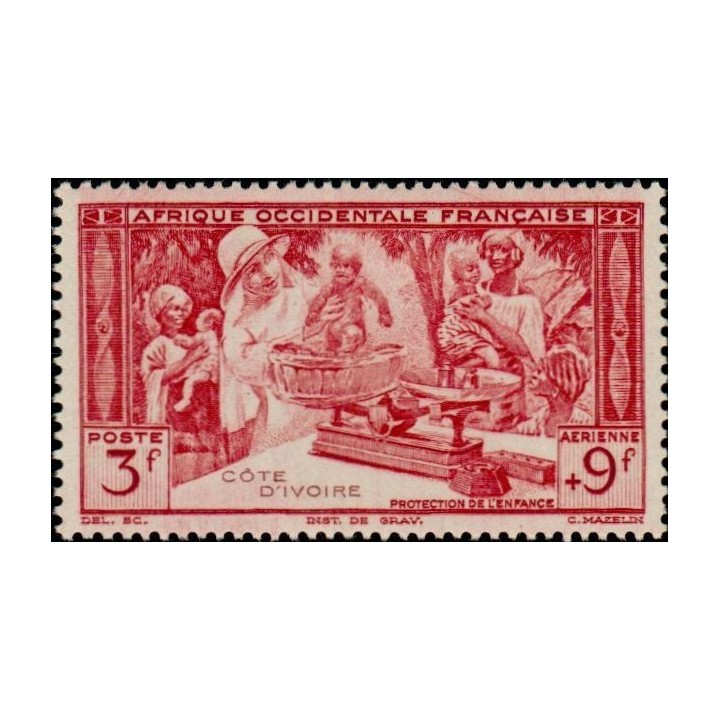 Cote d\'Ivoire - Poste Aérienne 08