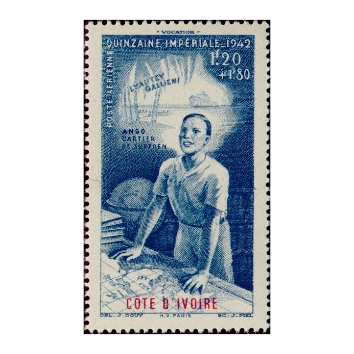 Cote d\'Ivoire - Poste Aérienne 09