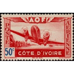 Cote d\'Ivoire - Poste Aérienne 10
