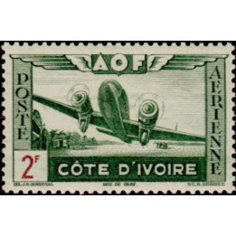Cote d\'Ivoire - Poste Aérienne 12