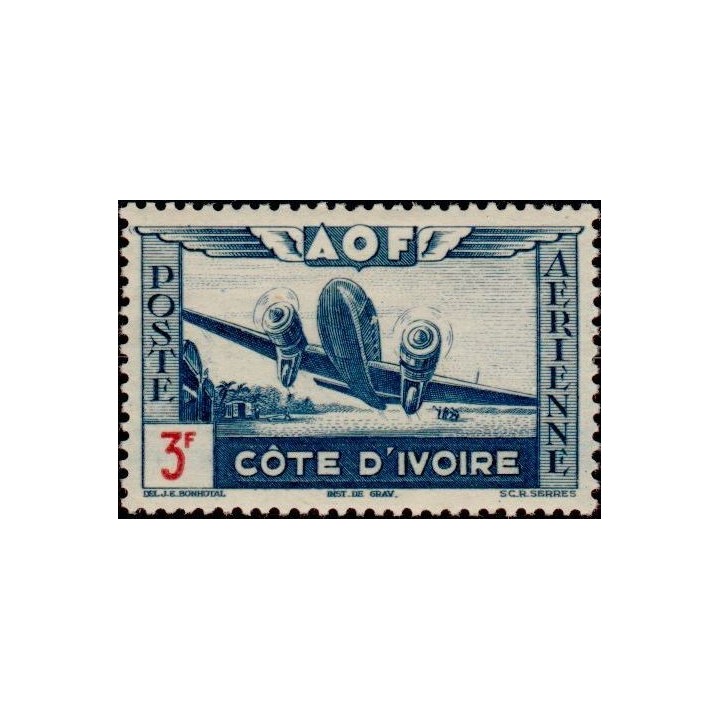 Cote d\'Ivoire - Poste Aérienne 13