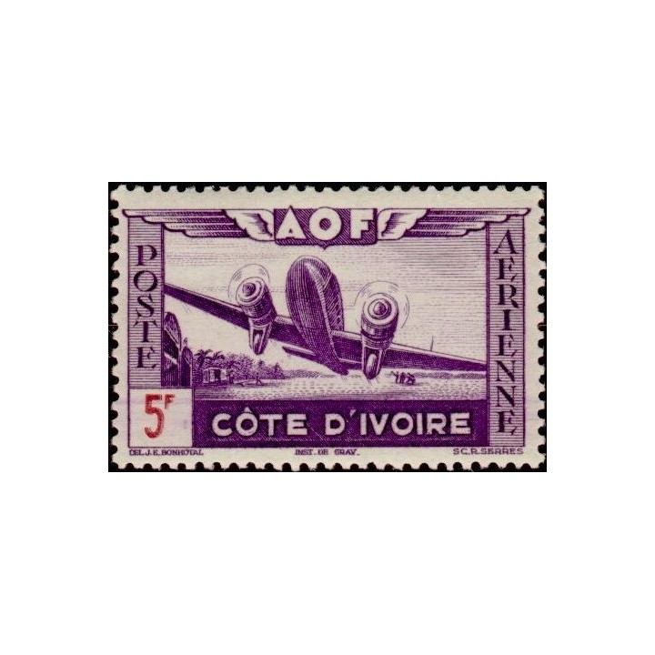 Cote d\'Ivoire - Poste Aérienne 14