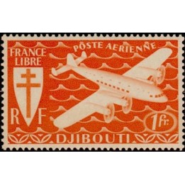 Cote des Somalies - Poste Aérienne 01