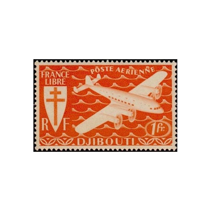 Cote des Somalies - Poste Aérienne 01
