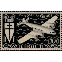 Cote des Somalies - Poste Aérienne 04