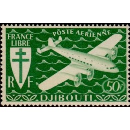 Cote des Somalies - Poste Aérienne 06