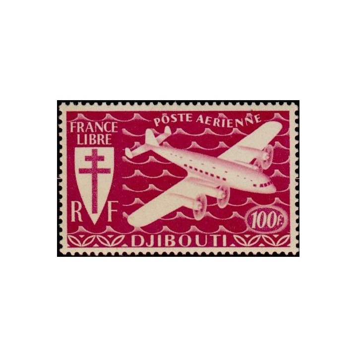 Cote des Somalies - Poste Aérienne 07