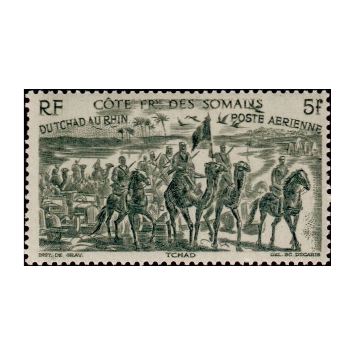 Cote des Somalies - Poste Aérienne 14