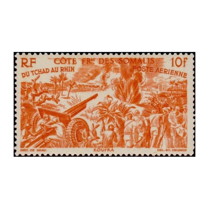 Cote des Somalies - Poste Aérienne 15