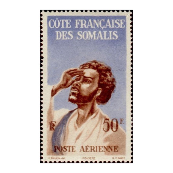 Cote des Somalies - Poste Aérienne 20