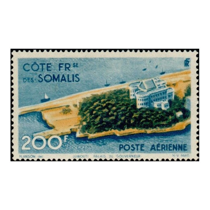 Cote des Somalies - Poste Aérienne 22