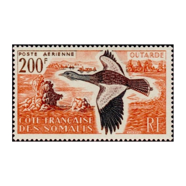 Cote des Somalies - Poste Aérienne 28