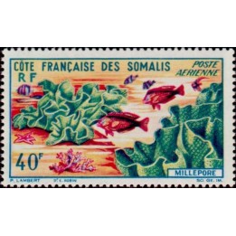 Cote des Somalies - Poste Aérienne 34