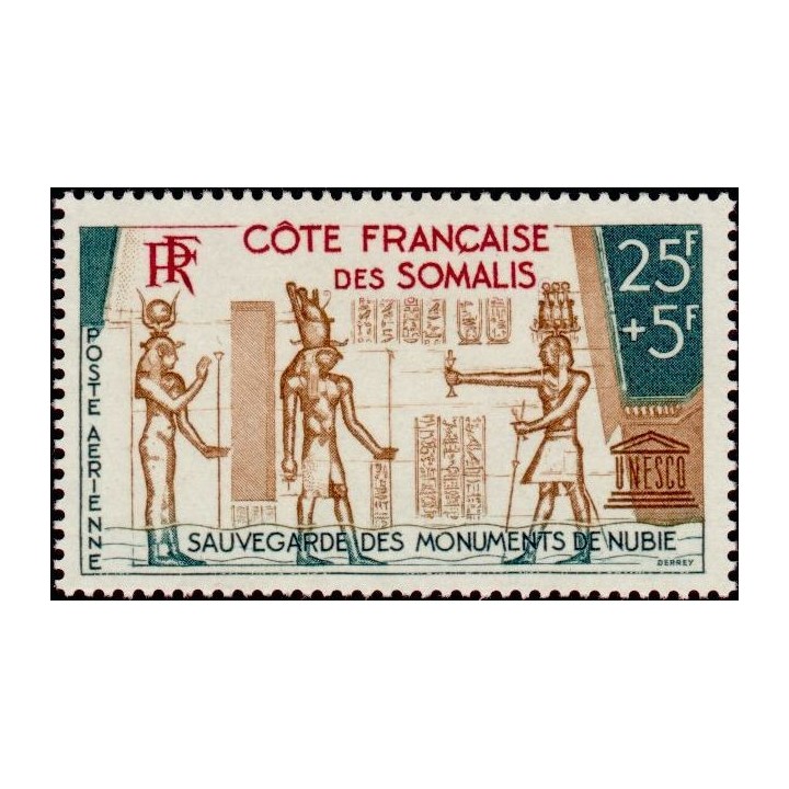 Cote des Somalies - Poste Aérienne 37