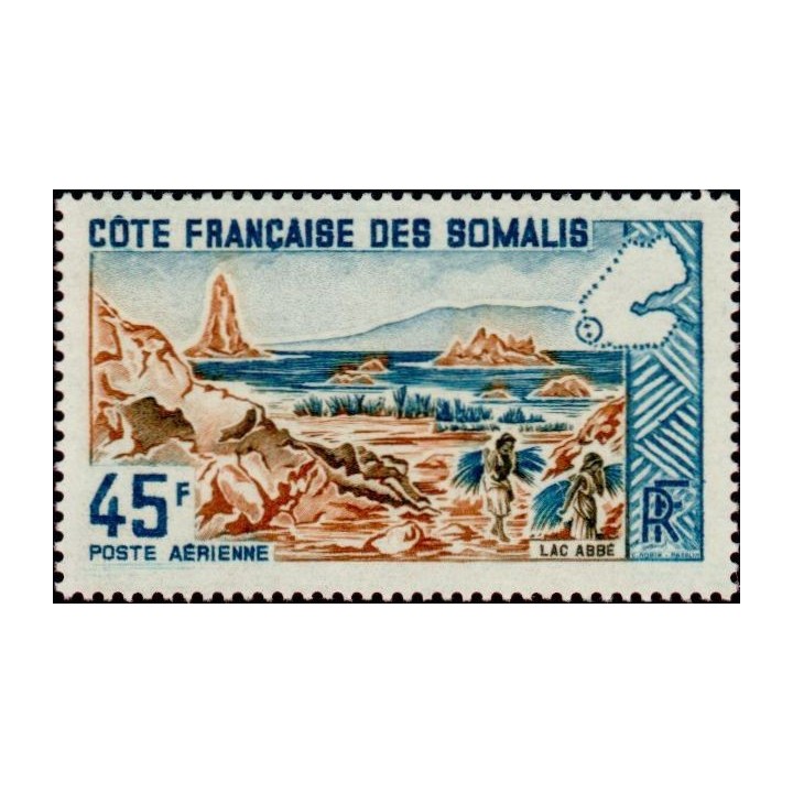 Cote des Somalies - Poste Aérienne 43