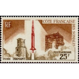 Cote des Somalies - Poste Aérienne 45