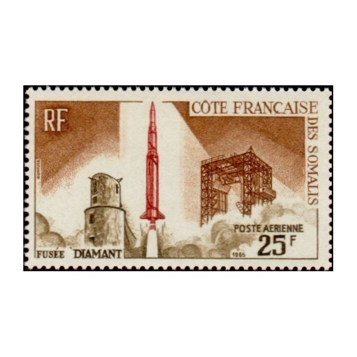 Cote des Somalies - Poste Aérienne 45