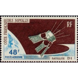 Cote des Somalies - Poste Aérienne 48