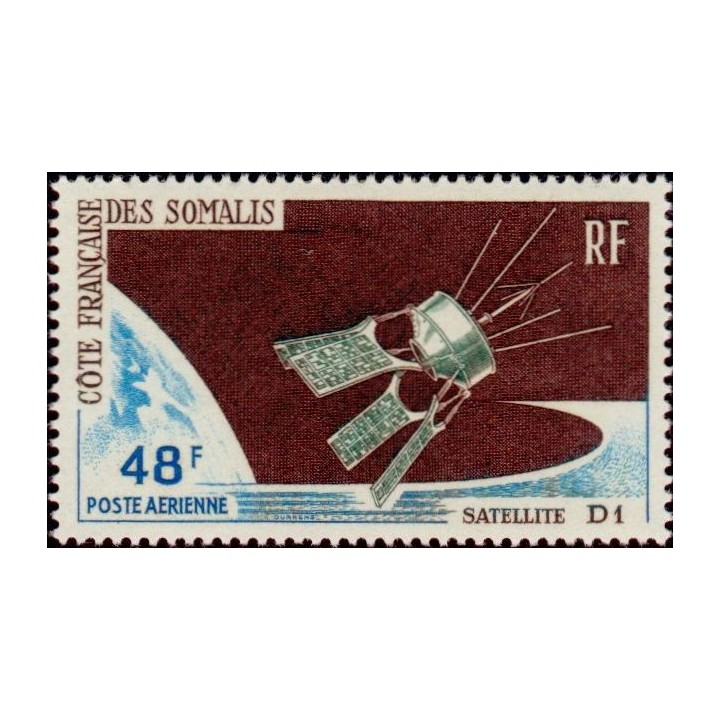 Cote des Somalies - Poste Aérienne 48