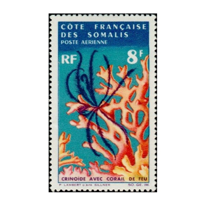 Cote des Somalies - Poste Aérienne 49