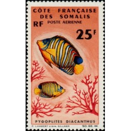 Cote des Somalies - Poste Aérienne 50