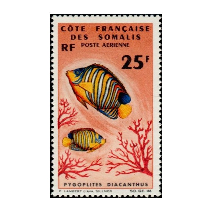 Cote des Somalies - Poste Aérienne 50