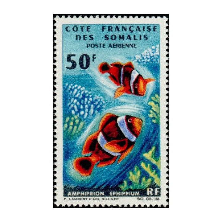 Cote des Somalies - Poste Aérienne 52
