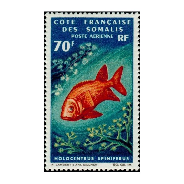 Cote des Somalies - Poste Aérienne 53
