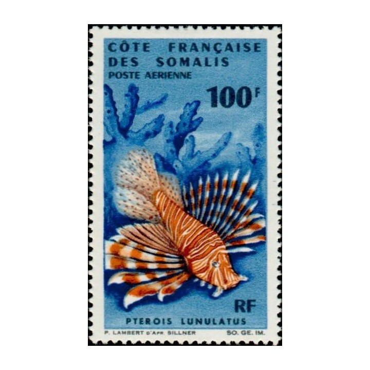 Cote des Somalies - Poste Aérienne 55