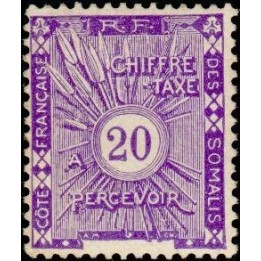Cote des Somalies - Taxe 04