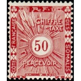 Cote des Somalies - Taxe 06