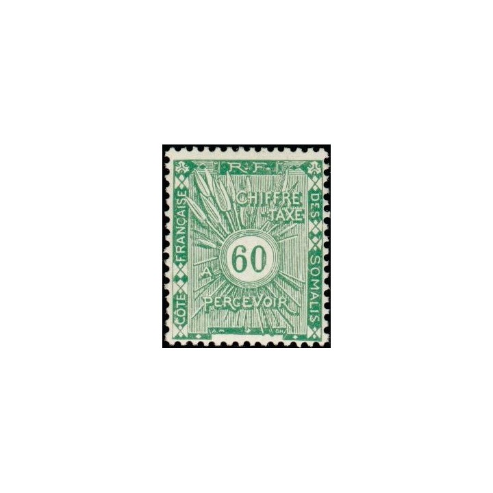 Cote des Somalies - Taxe 07