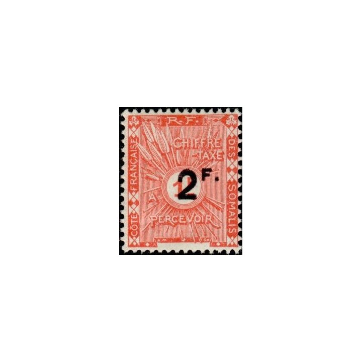 Cote des Somalies - Taxe 09